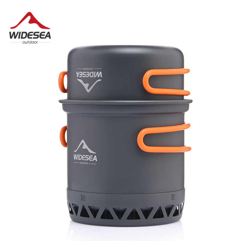 Camping Cooking Set Jetboil - Widesea Camping Pot 1.3L 2.3L Kookgerei