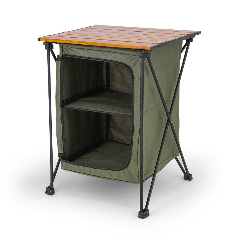 Camping Cooking Cupboard - Outdoor campingkast, kastkeukenstation voor feestpicknicks -