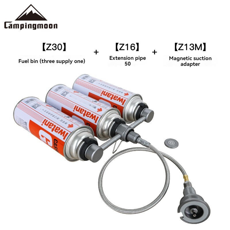 Camping Cooking Propane - Cassettebrandstoftank Drie voeding Eén platte gasbrander
