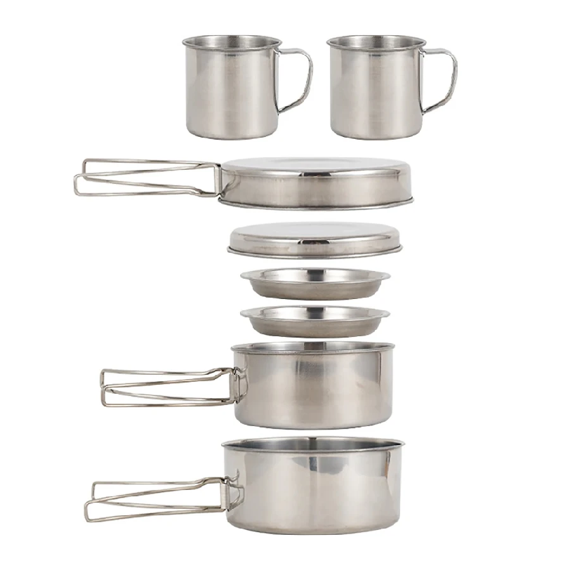 8 stks/set Camping Kookgerei M - Camping Cooking Hot Plate recensie en prijs