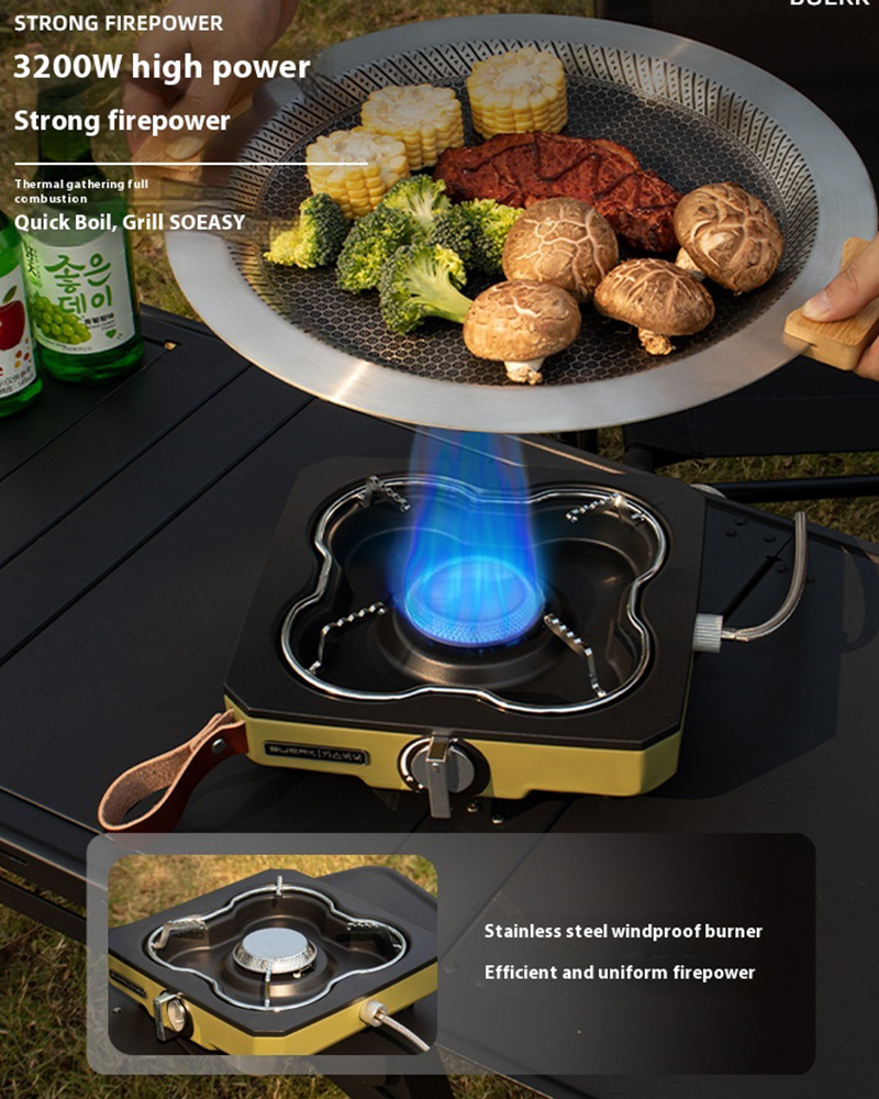 Buerk Desktop Outdoor Gasfornu - Camping Cooking Propane recensie en prijs
