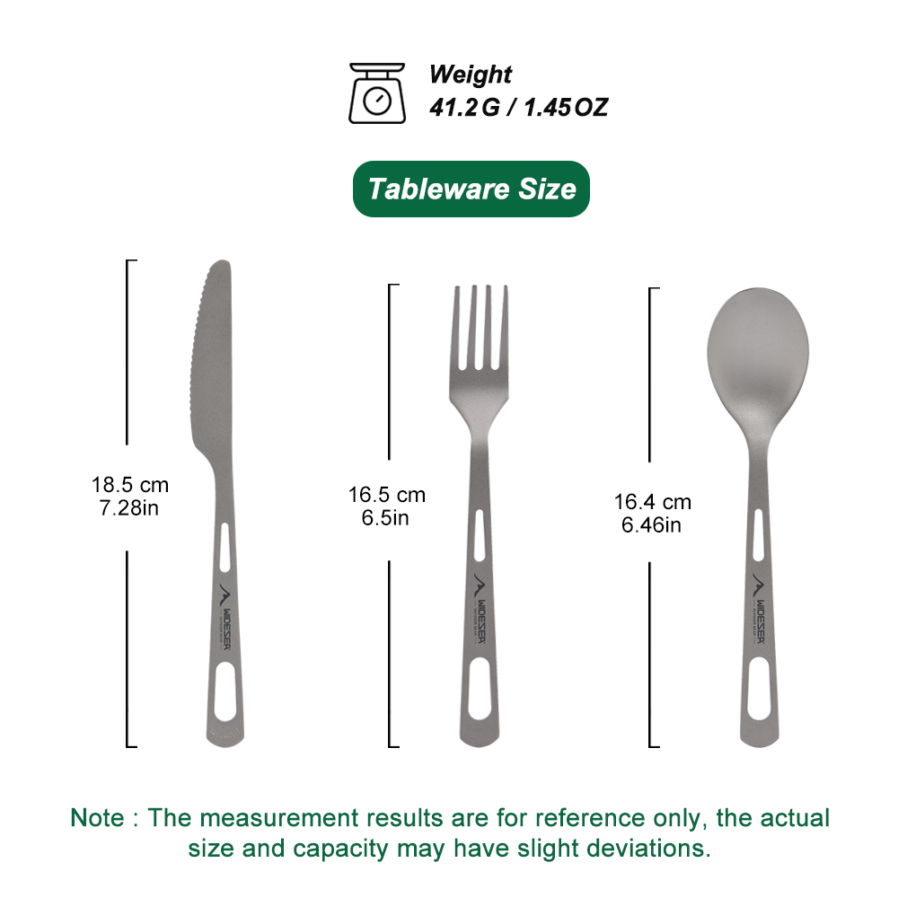 Widesea Camping Kookset Spork  - Camping Cooking Books recensie en prijs