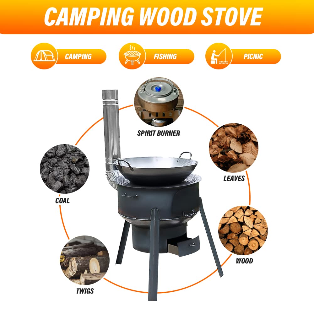 68cm Draagbare Afneembare Buit - Camping Cooking Hot Plate recensie en prijs