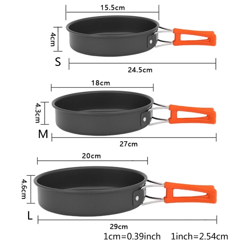 Draagbare Koekenpan Met Opberg - Camping Cooking Pan Set recensie en prijs