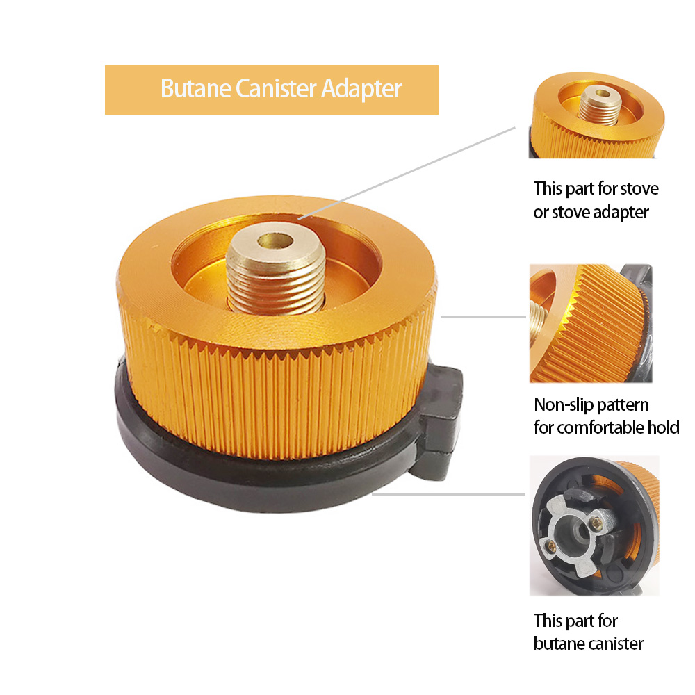 1Pc Camping Kachel Adapter Con - Camping Cooking Propane recensie en prijs