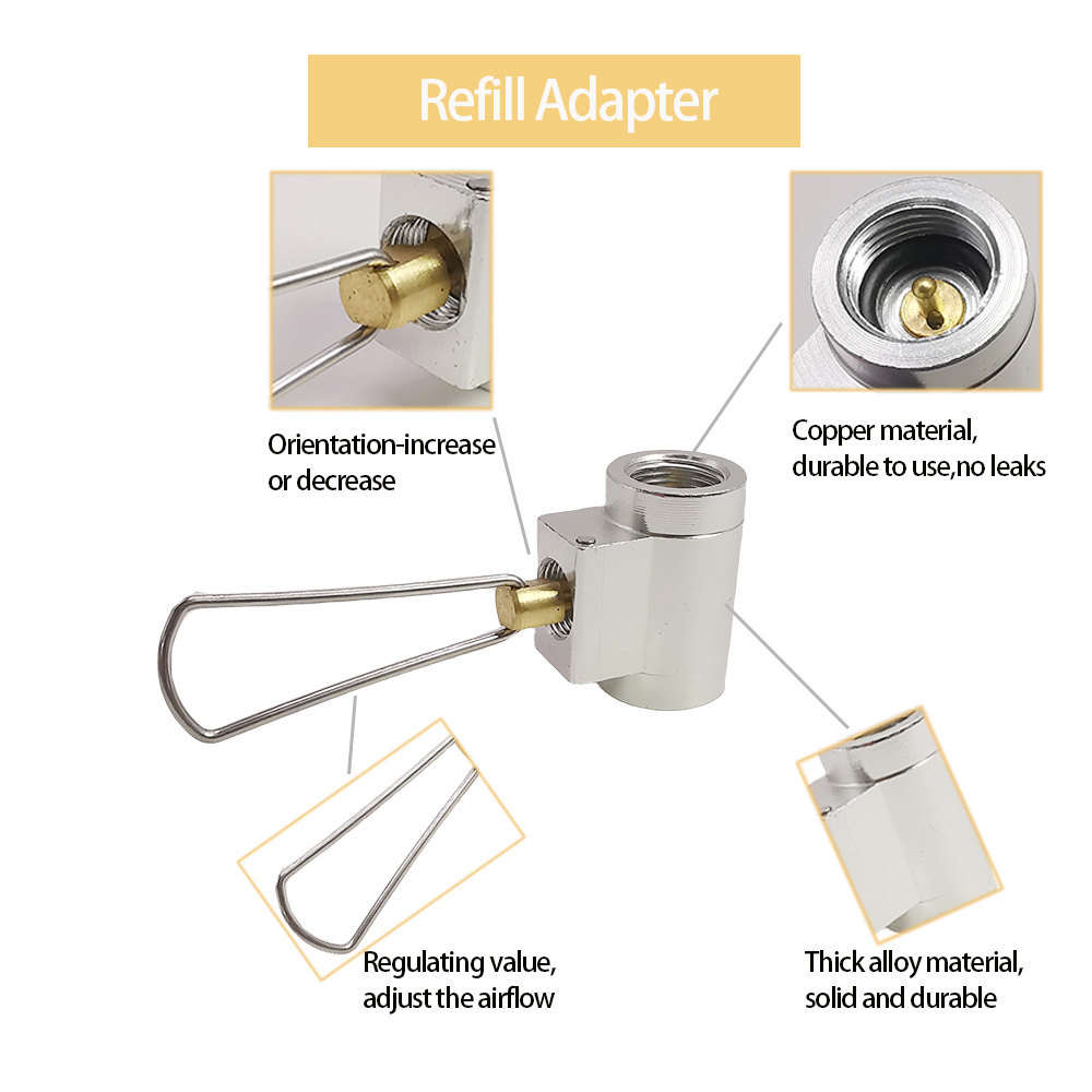 1Pc Camping Kachel Adapter Con - Camping Cooking Propane recensie en prijs
