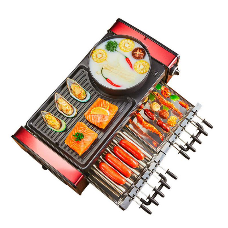 Huishoudelijke antiaanbak BBQ- - Camping Cooking Hot Plate recensie en prijs