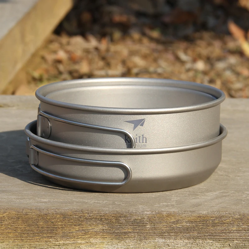 Keith 3PCS Titanium Kookgerei  - Camping Cooking Books recensie en prijs