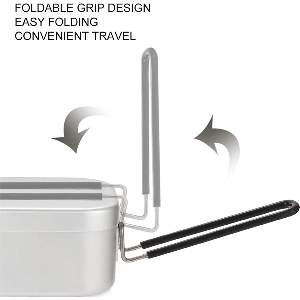 800ML Aluminium Lunchboxen Out - Camping Cooking Books recensie en prijs