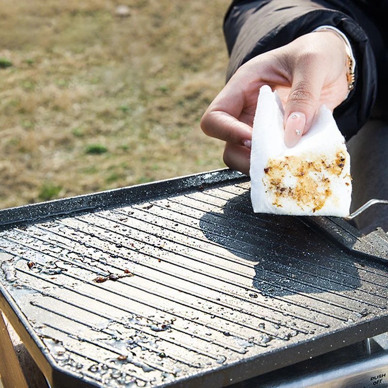 Draagbare Anti-aanbak Grillpan - Camping Cooking Cupboard recensie en prijs