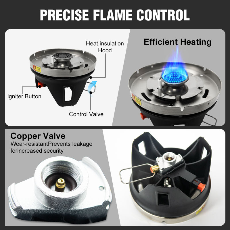 WESTTUNE Outdoor kooksysteem C - Camping Cooking Propane recensie en prijs