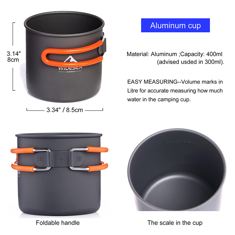 Breedband Camping Kookgerei Se - Camping Cooking Pan Set recensie en prijs