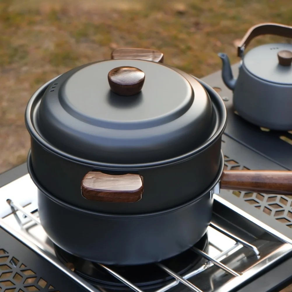 3L Camping Kookpot Set Alumini - Camping Cooking Pot With Lid recensie en prijs