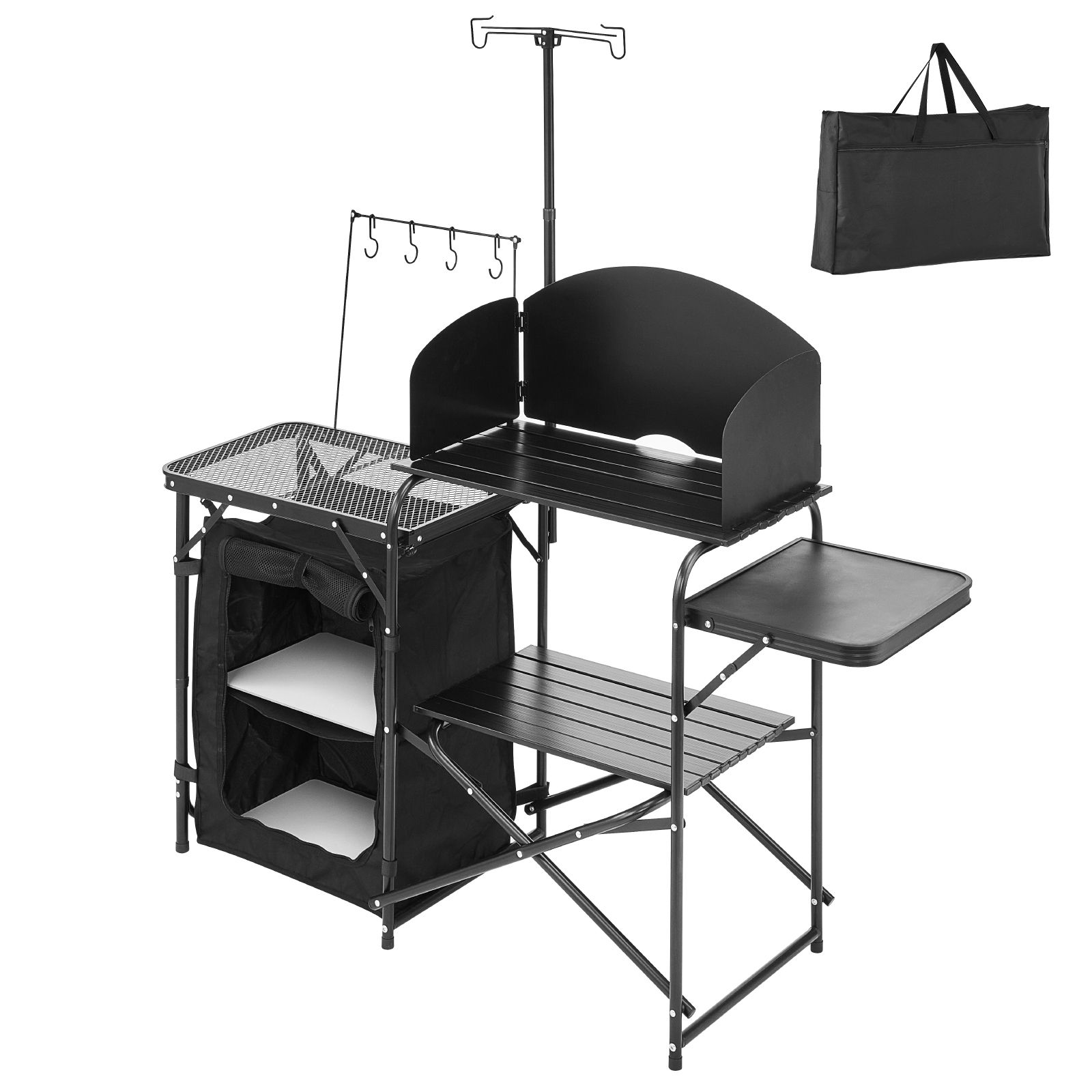Campingkeukenblad, Buitenkookt - Camping Cooking Cupboard recensie en prijs