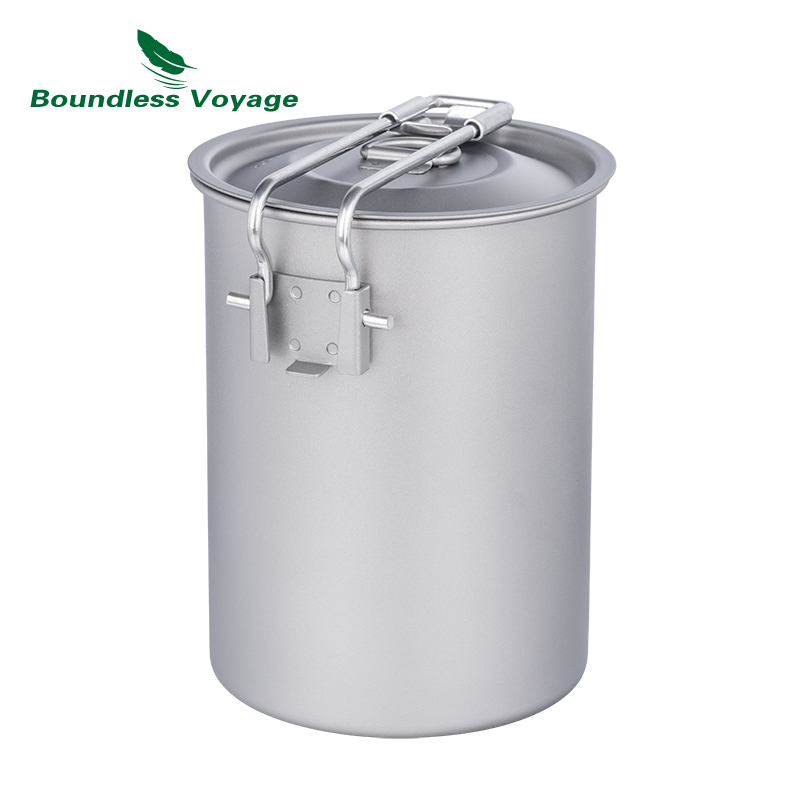 Boundless Voyage 900ml Titaniu - Camping Cooking Pot With Lid recensie en prijs