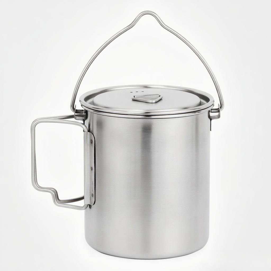 750 ml roestvrijstalen pot, dr - Camping Cooking Pot With Lid recensie en prijs