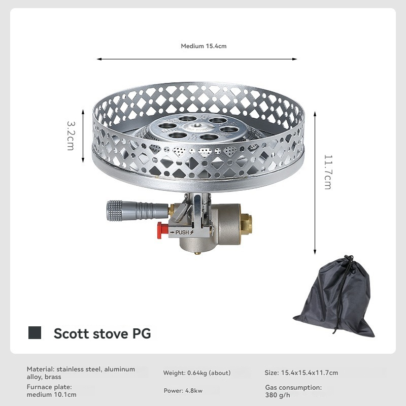 CAMPINGMOON PG-4 Scott Propane - Camping Cooking Propane recensie en prijs