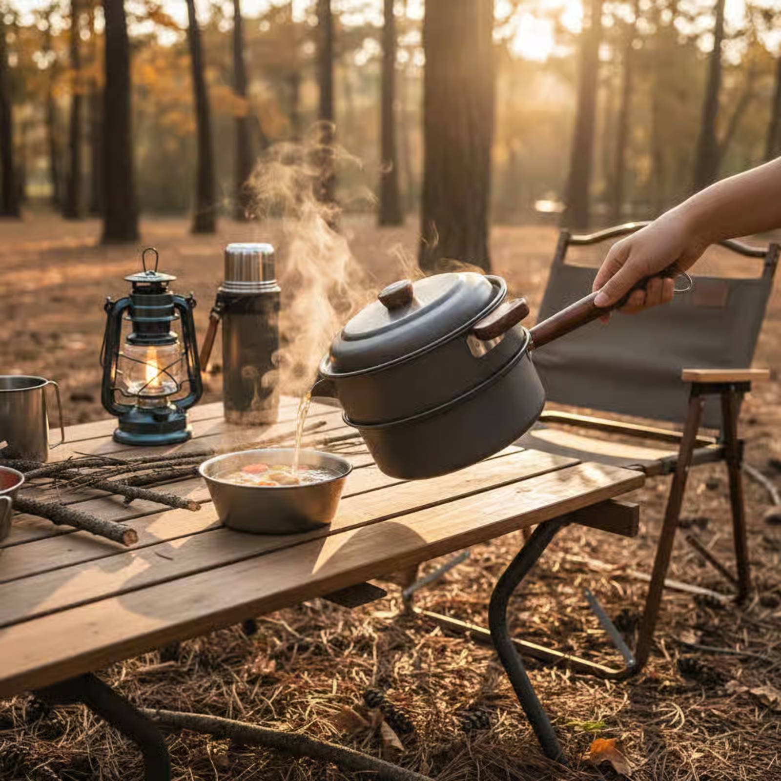 3 L 3L Outdoor kookpot Lichtge - Nesting Camping Cooking Set recensie en prijs